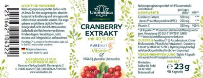 Cápsulas de Cranberry (arando) - Image 2