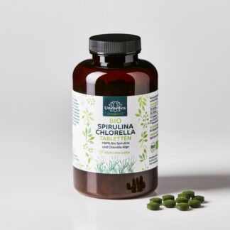 Spirulina Orgânica e Chlorella Orgânica