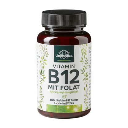 Vitamina B12 com ácido fólico