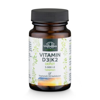 Vitamin D3 / K2 MK7 5000ie