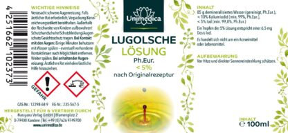 Lugol 5% - solução de Iodo - Image 2