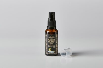 Melatonina em spray com plantas