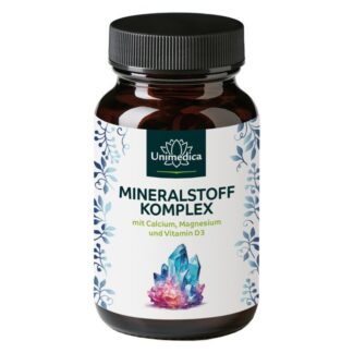 Complexo Mineral - com cálcio, magnésio e vitamina D3
