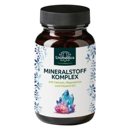 Complexo Mineral - com cálcio, magnésio e vitamina D3