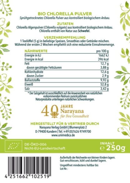 Chlorella Orgânica em pó - Image 2