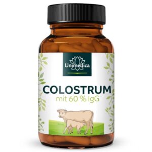 Suplemento alimentar com colostro