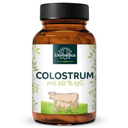Suplemento alimentar com colostro
