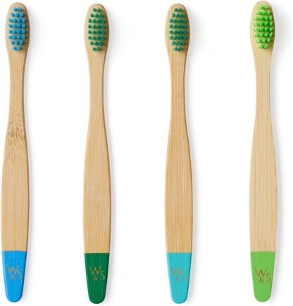 Escova de dentes de bambu orgânico para crianças - Image 3