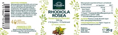 Extrato de raiz de rosa Rhodiola Rosea - Image 3