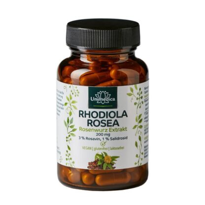 Extrato de raiz de rosa Rhodiola Rosea