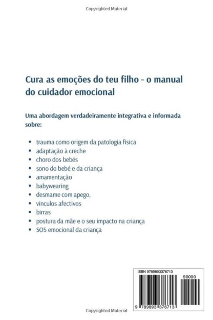 Cura as Emoções do teu Filho: Manual do cuidador emocional - livro - Image 2